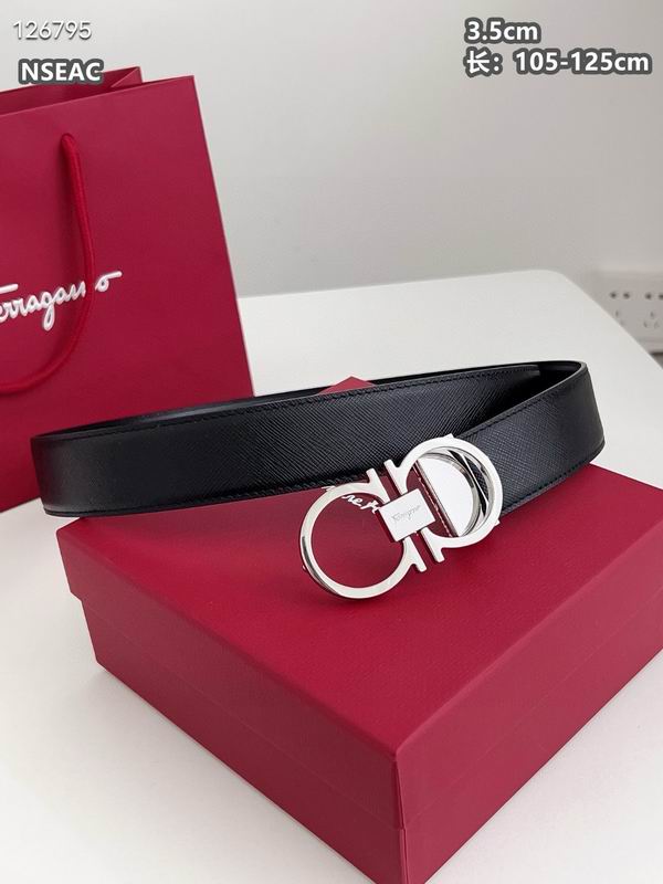 Ferragamo belt 35mmX105-125cm 8L93